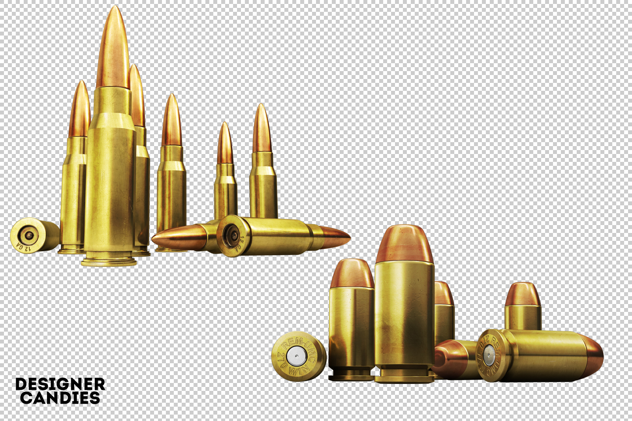 Bullets Piled up as Ammunition