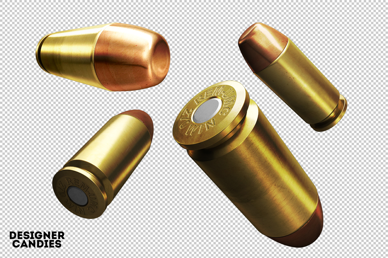 3D Bullet Renders