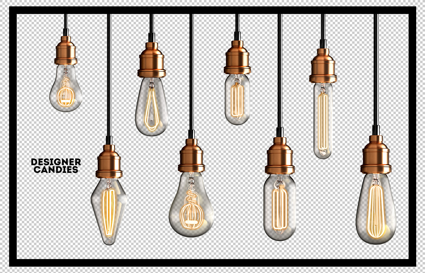 Transparent PNG Light Bulbs