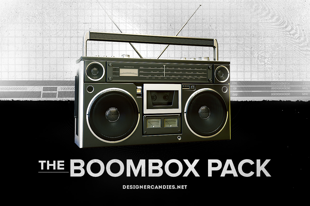 Free Boombox Renders
