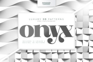 ONYX - Luxury 3D Patterns for Photoshop