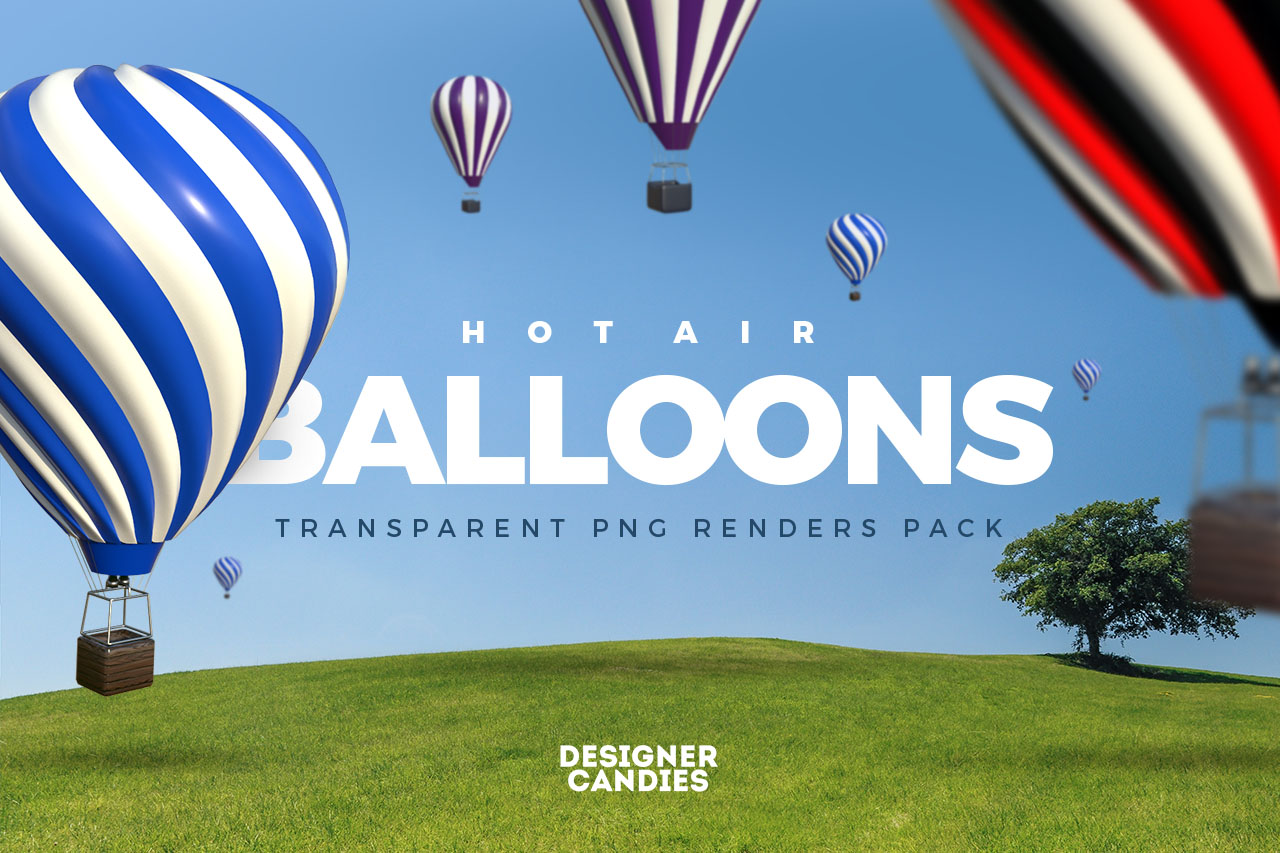 Free Hot Air Ballon PNGs