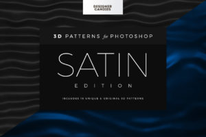 3D Satin / Silk Fabric Patterns for Photoshop