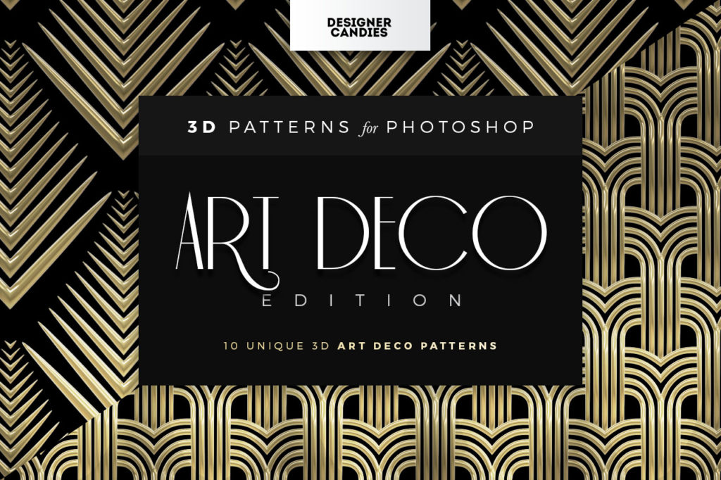 Art Deco Patterns for Photoshop