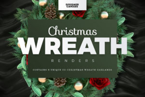 Christmas Wreath Renders Pack