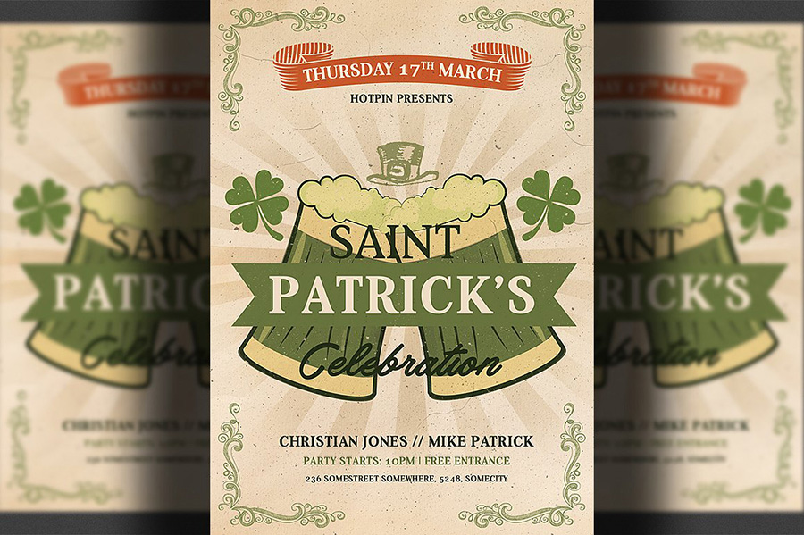 Saint Patrick's Day Flyer Template