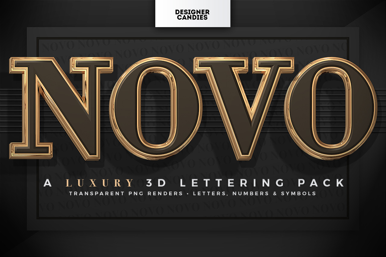 NOVO - 3D Lettering Pack