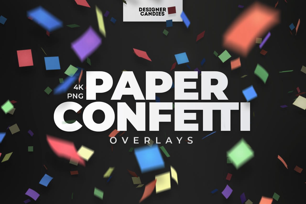 Paper Confetti Overlays