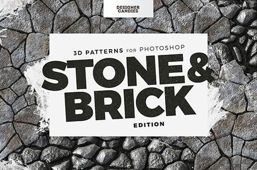 3D Stone & Brick Patterns Pack