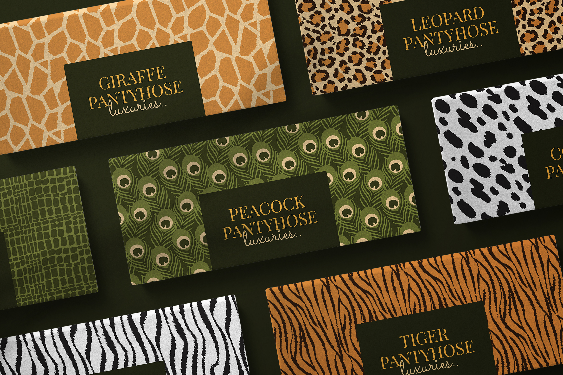 Vector Animal Print Patterns for Photoshop & Illustrator