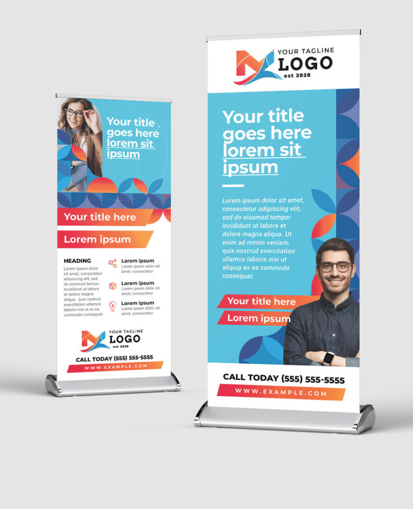Banner For Indesign 20+ Best InDesign Roll Up Banner Templates - DesignerCandies