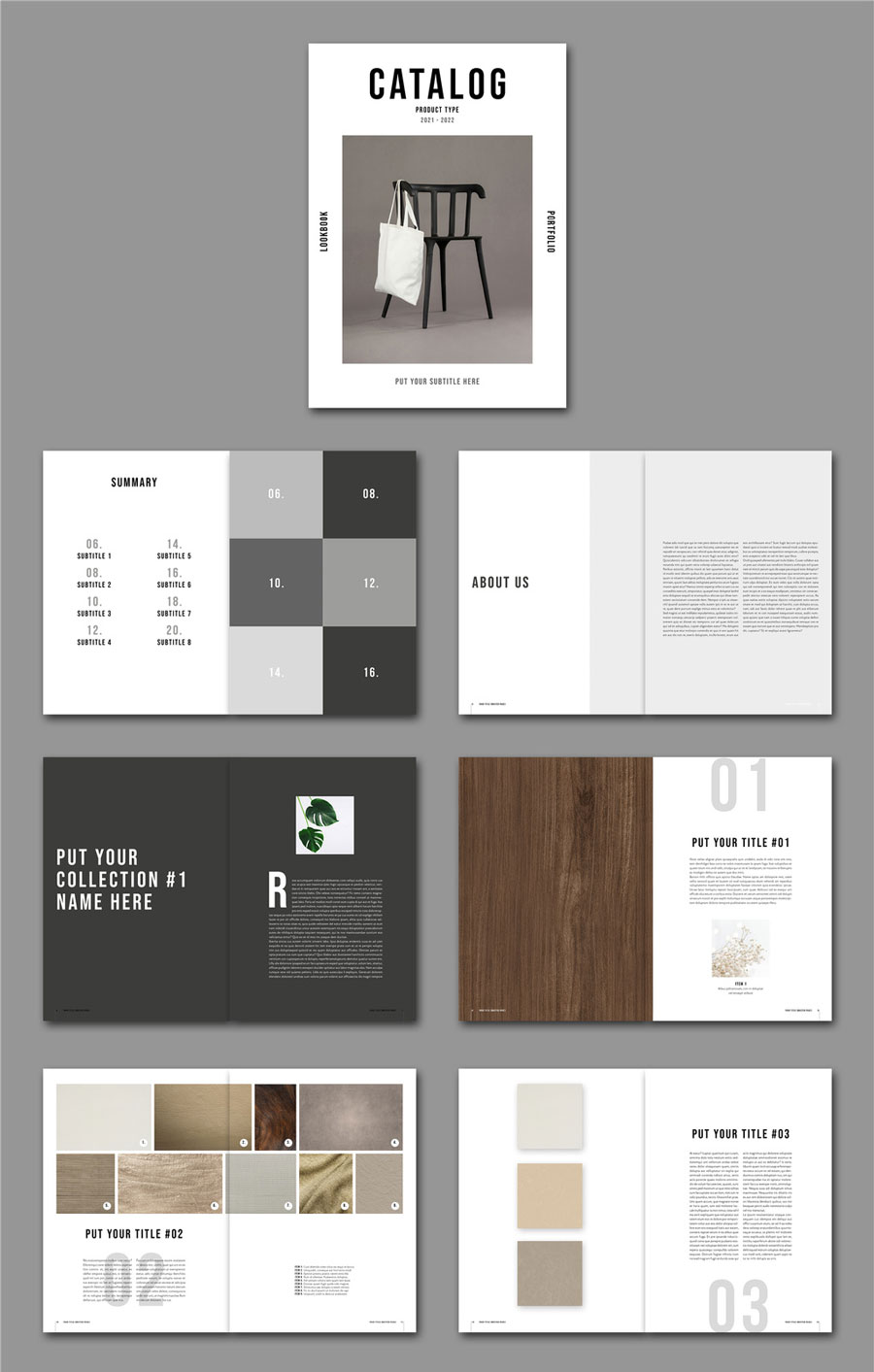 Catalog / Lookbook Layout