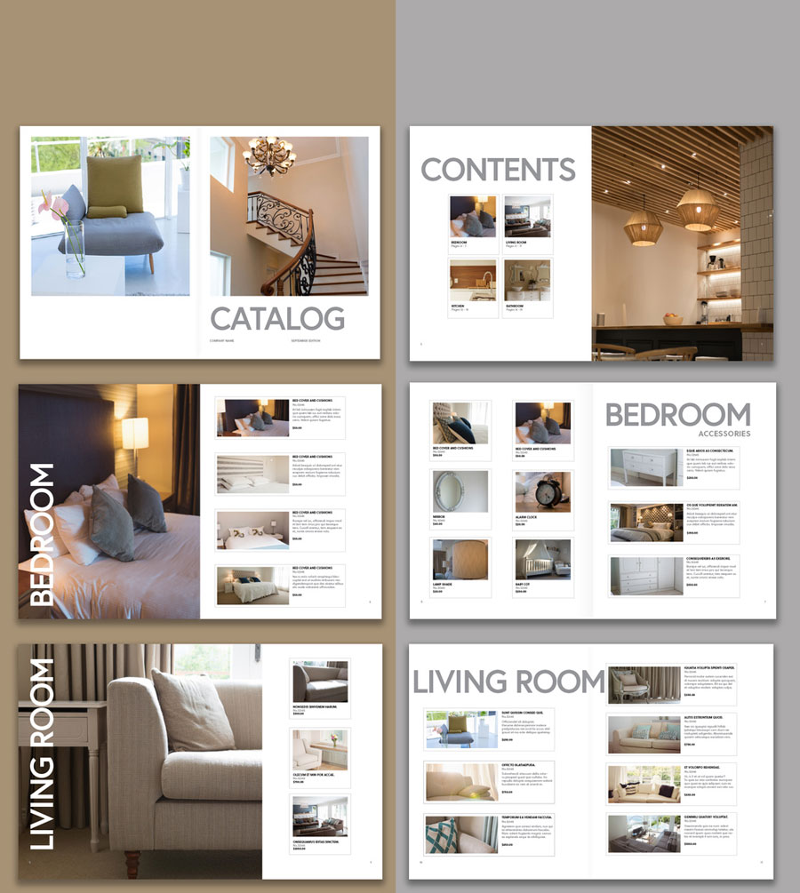 Minimal Catalog Layout