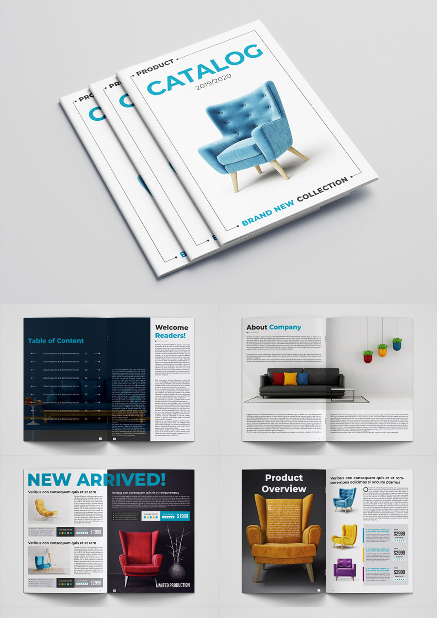 Product Catalog Layout