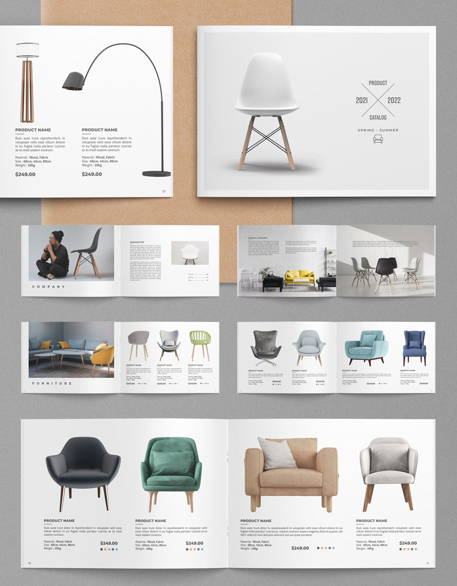 Product Catalog Layout