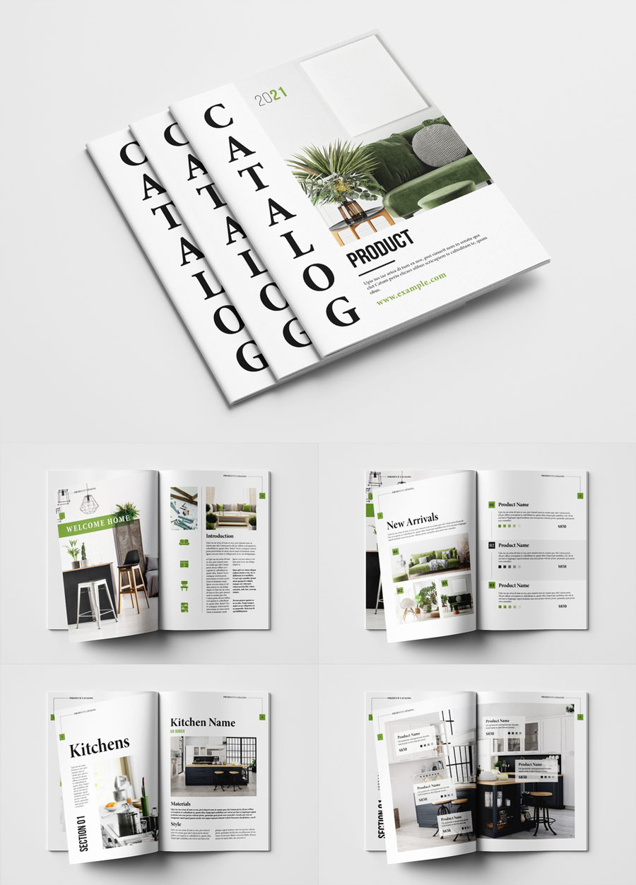 Product Catalog Layout