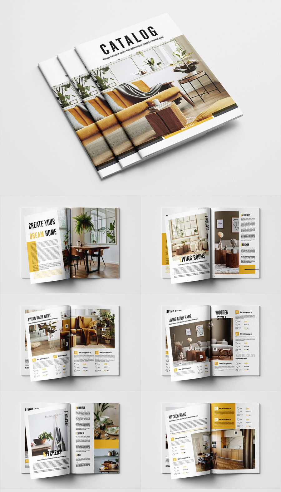 Product Catalog Layout