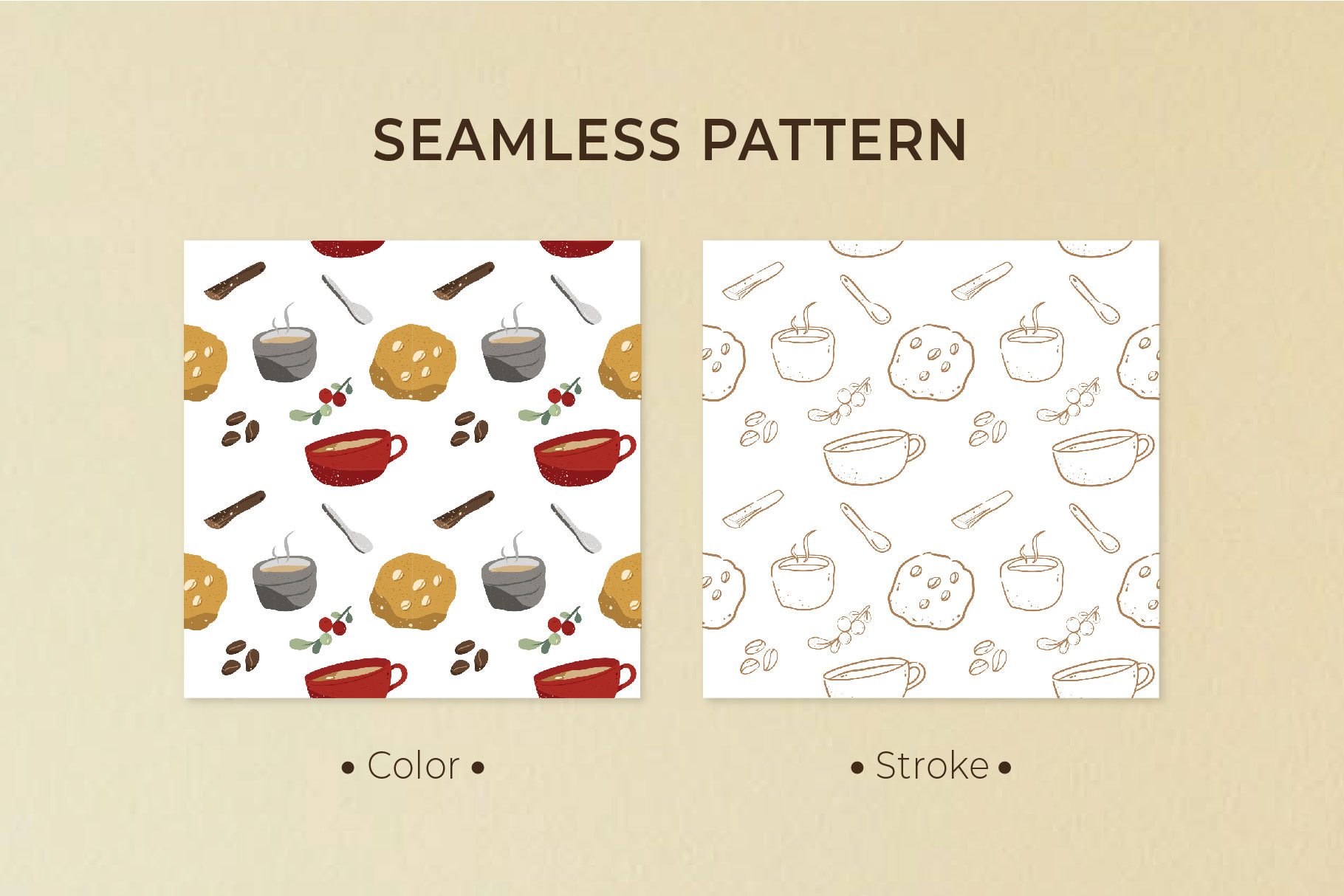 Cafe Coffee Vector Illustrations (AI, Vector Formats)