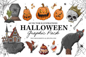 Halloween Vector Illustrations Clipart