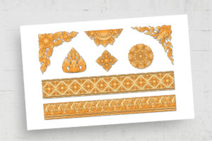 Thai Border Elements (AI Format)