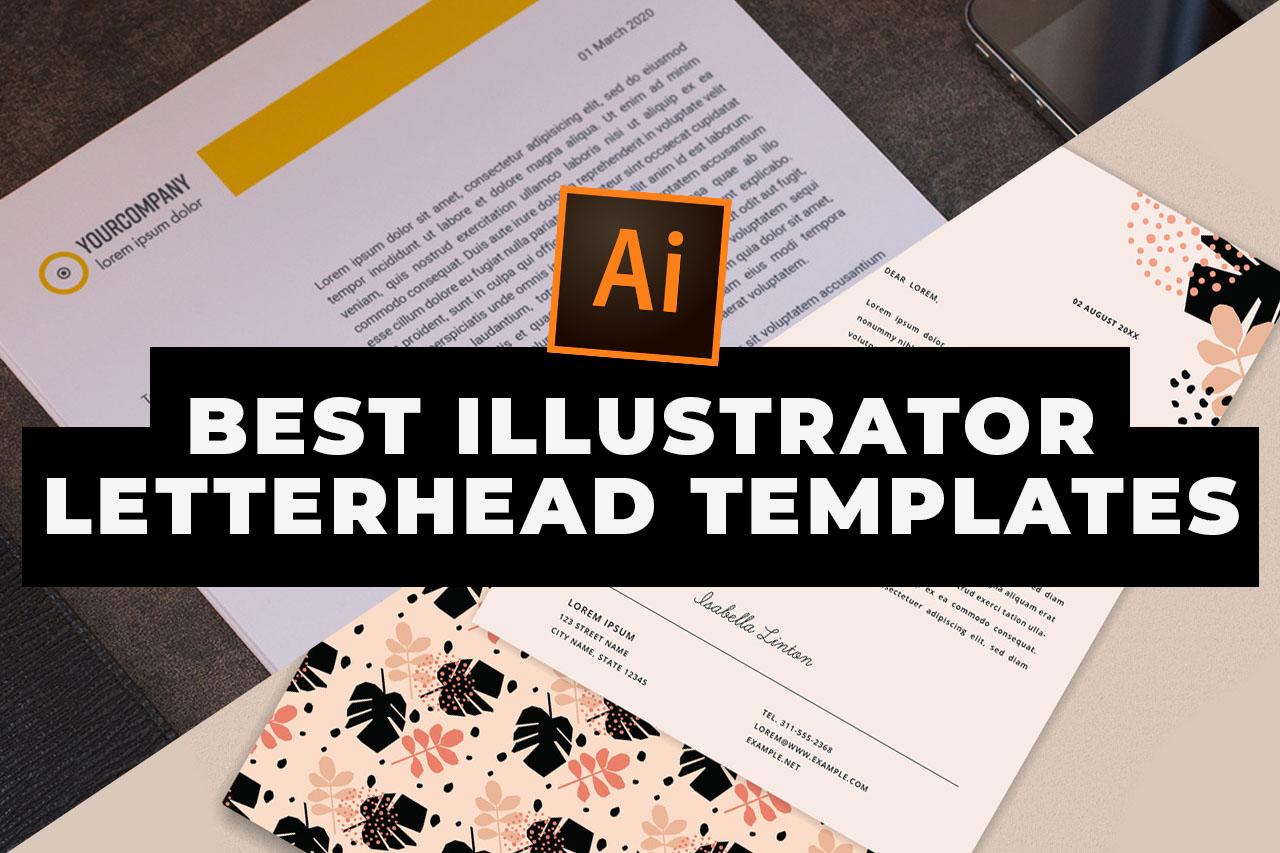 Best Illustrator Letterhead Templates