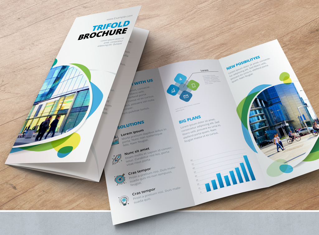 blue-green-trifold-brochure-layout-with-abstract-spots-illustrator