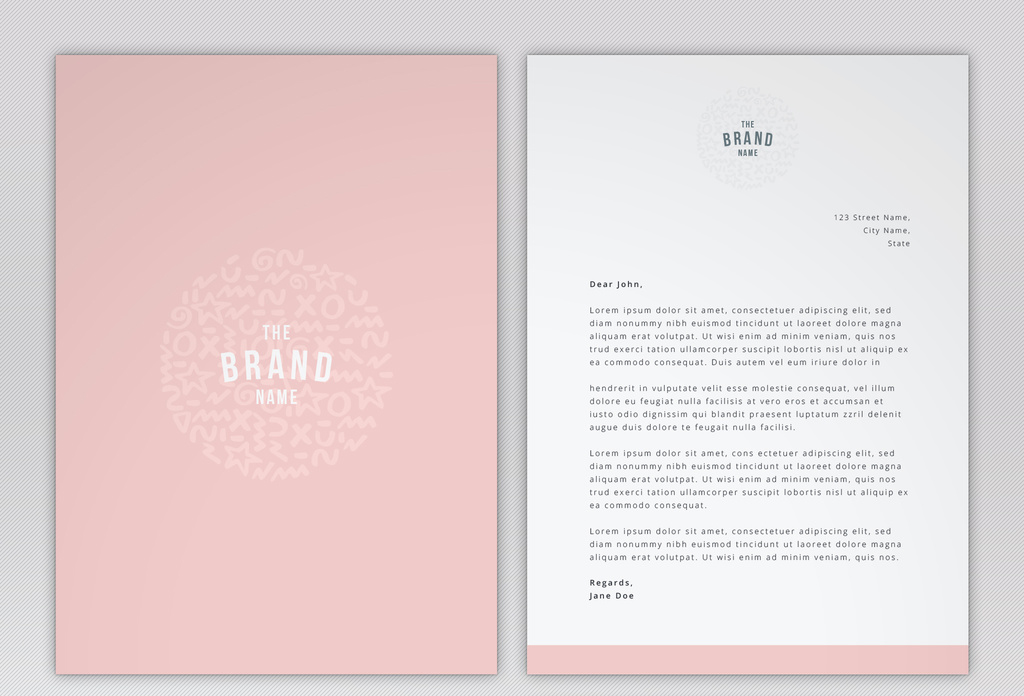 brand-stationery-layout-set-with-pink-accents-illustrator