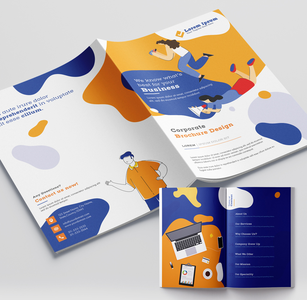 bright-brochure-layout-with-vector-character-illustrator