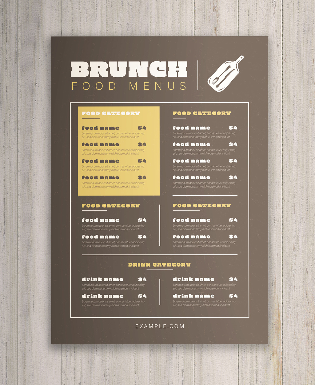 brunch-food-menu-illustrator