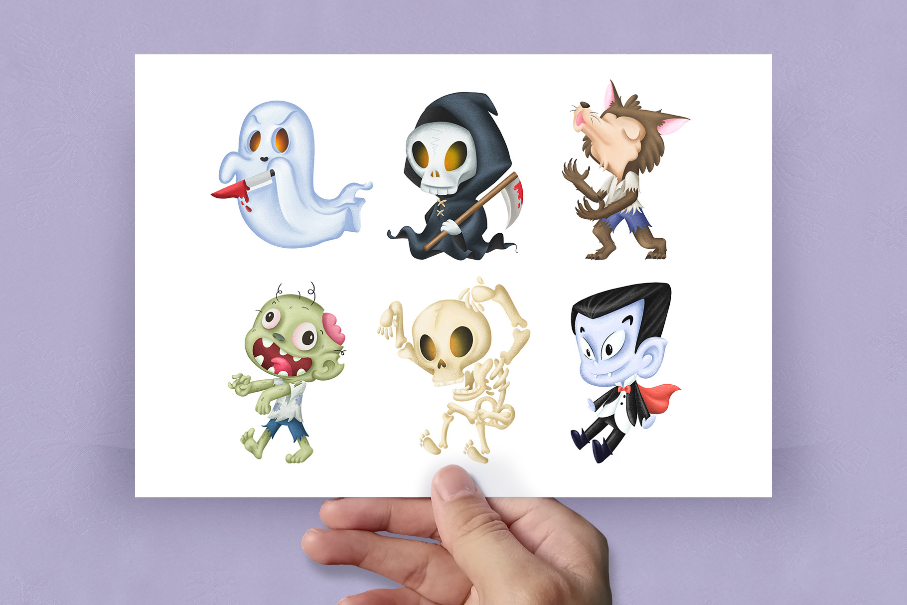 Halloween Characters PNG Clipart (PNG Format)