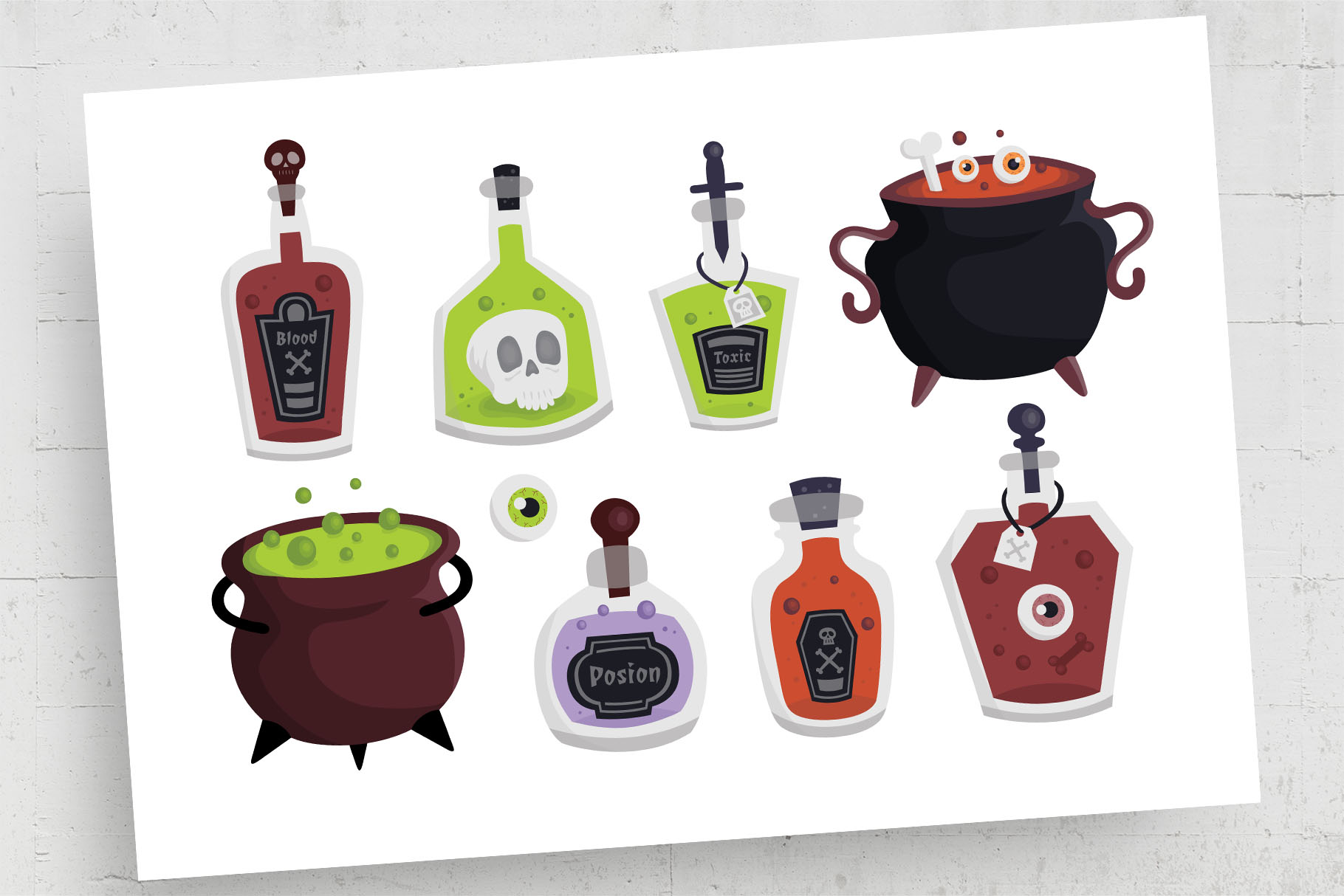 halloween-potions-clipart (AI, EPS Format)