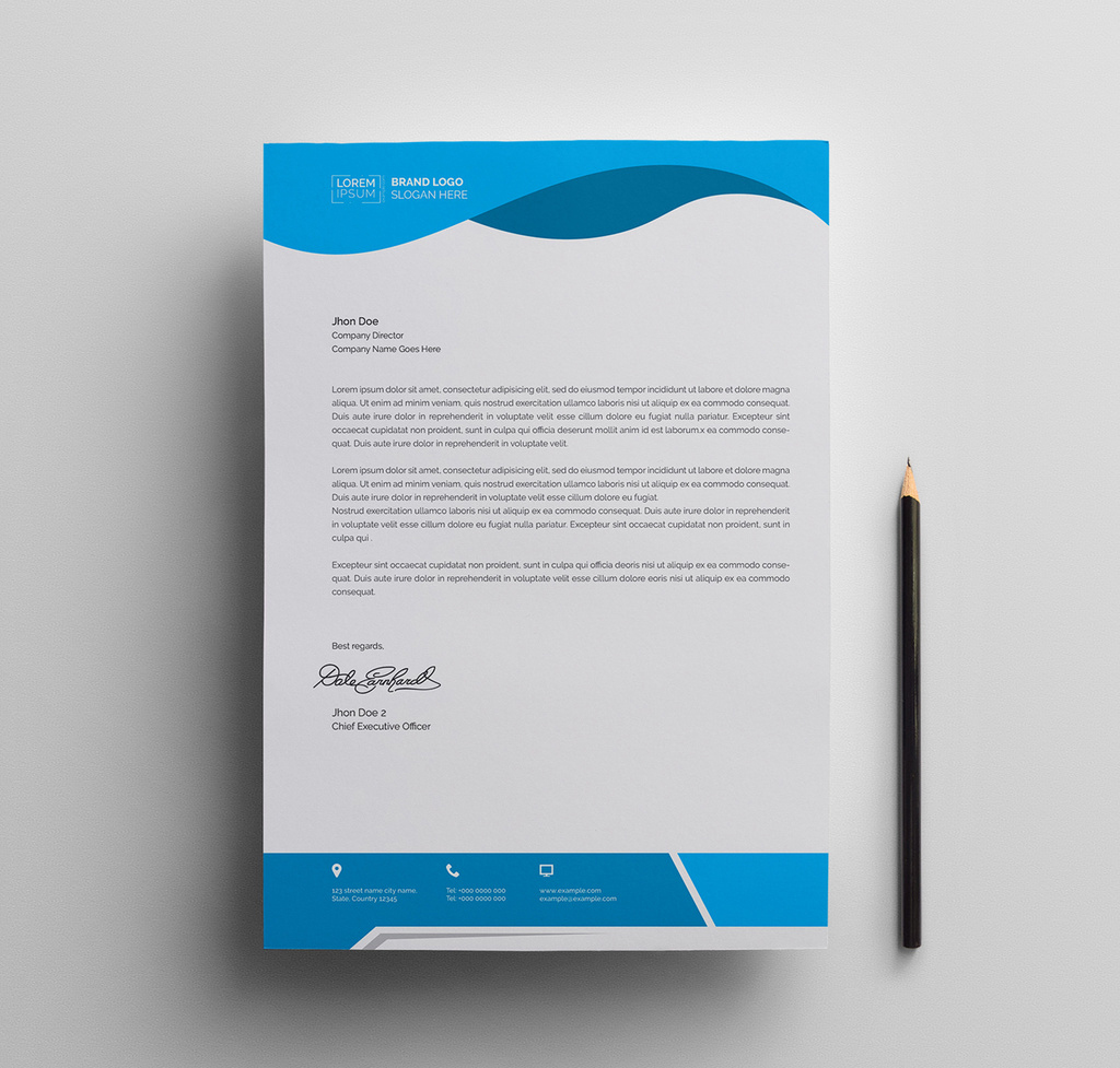 letterhead-layout-with-blue-header-and-footer-illustrator