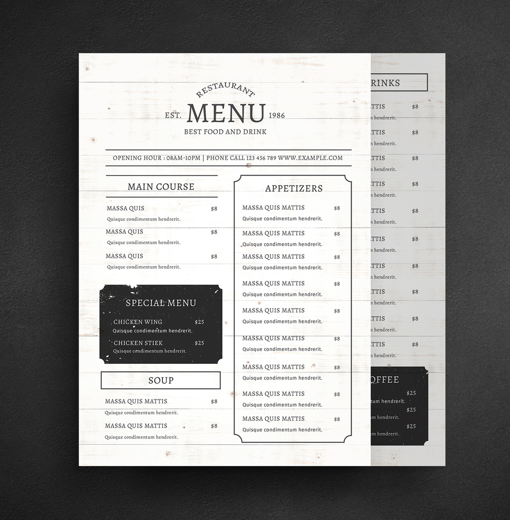 restaurant-menu-layout-with-wood-grain-background-illustrator