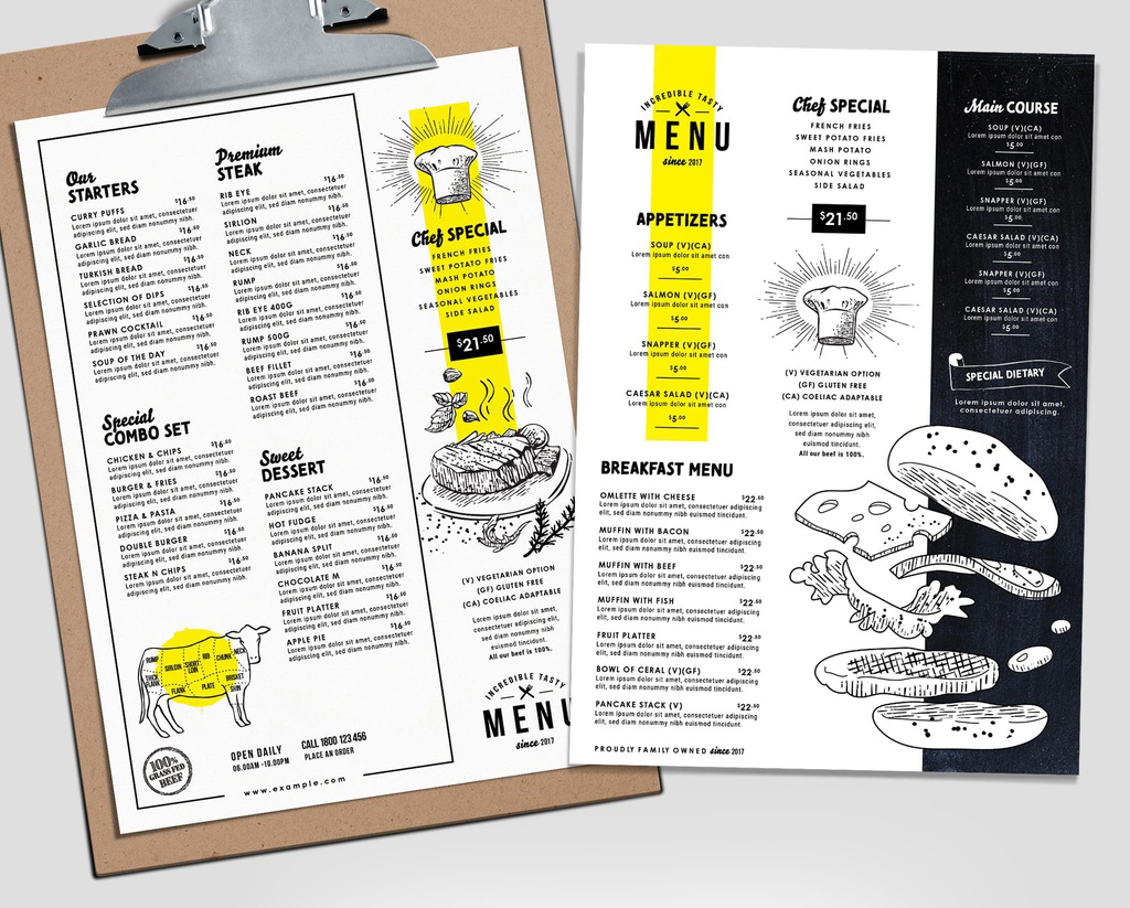 rustic-menu-layout-with-food-illustrations-illustrator