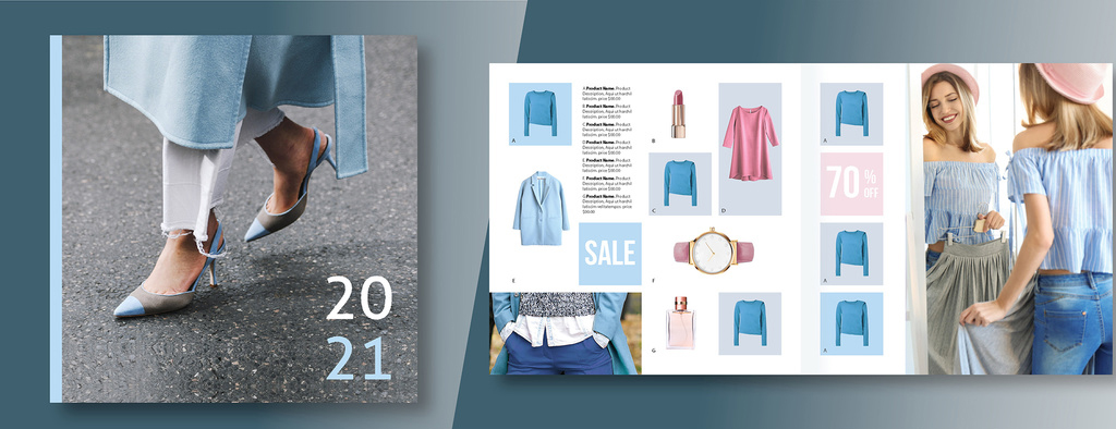 square-product-catalog-layout-with-gray-and-blue-accents-indd