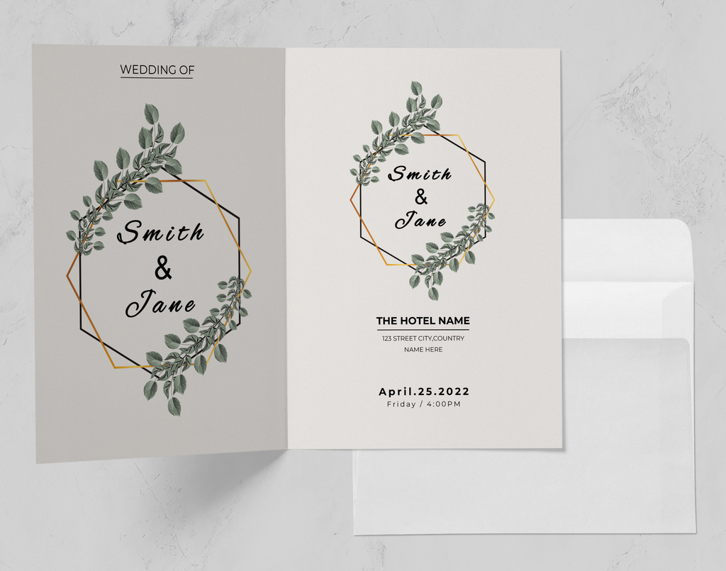 two-wedding-invitation-cards-with-watercolor-flowers-illustrator