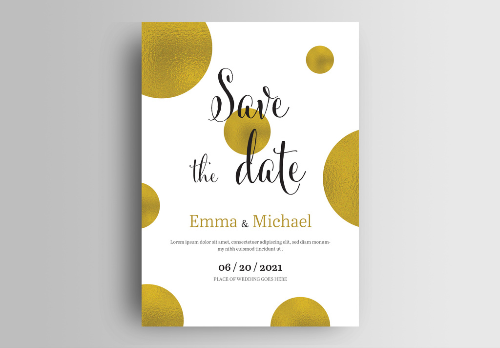 wedding-invitation-layout-with-gold-circles-illustrator