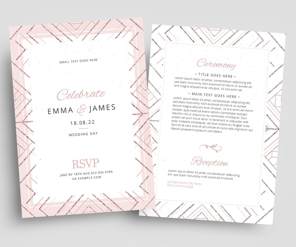 wedding-invitation-layout-with-patterned-borders-illustrator