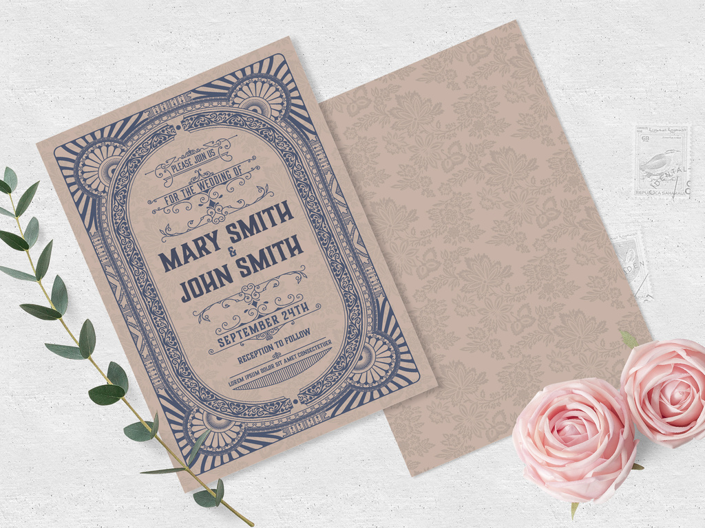 wedding-invitation-layout-with-vintage-embellishments-illustrator