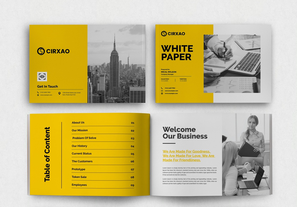 white-paper-layout-yellow-indd