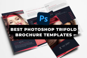 Best Photoshop Trifold Brochure Template