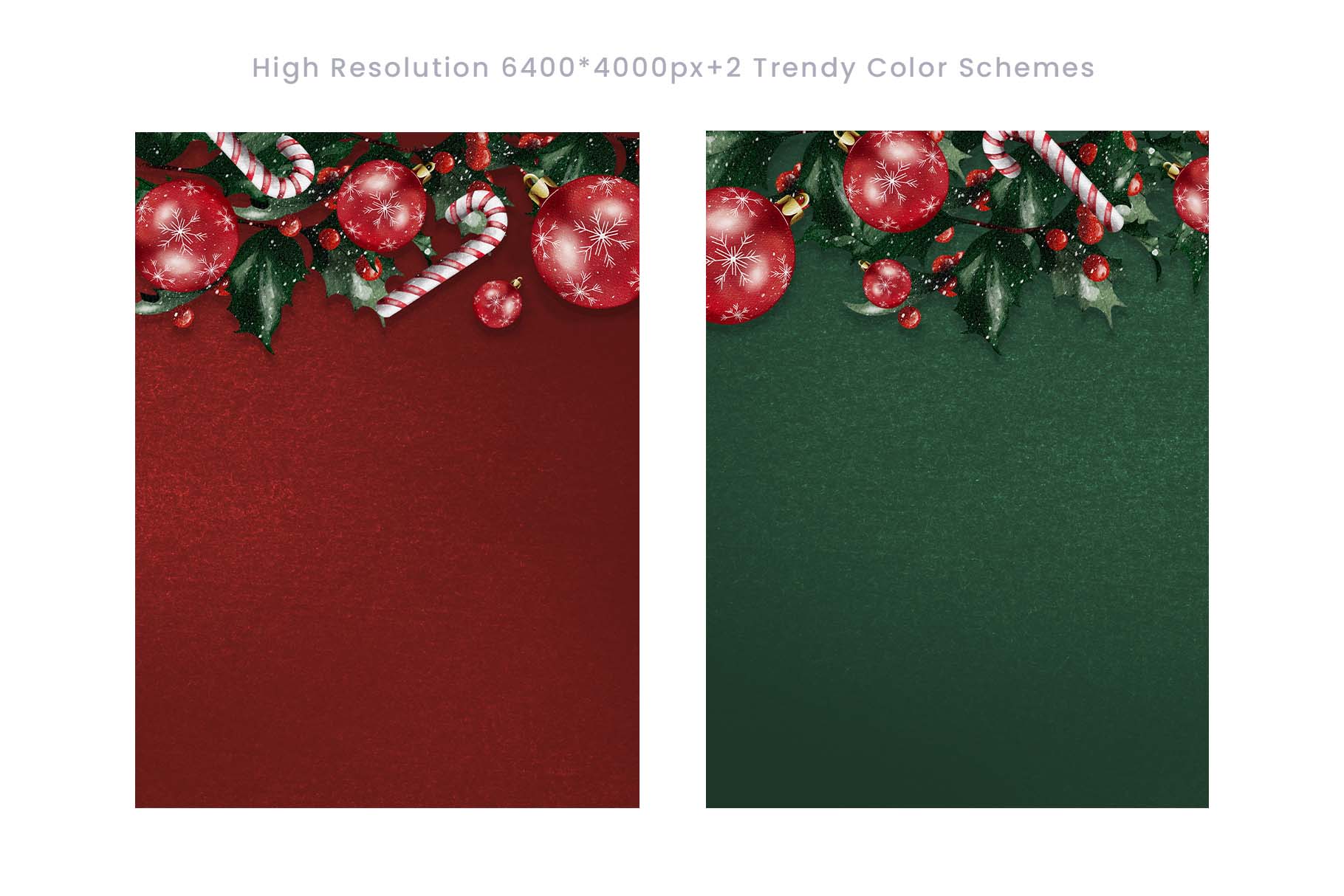 Christmas Clipart Background (PSD, PNG, JPEG Format)
