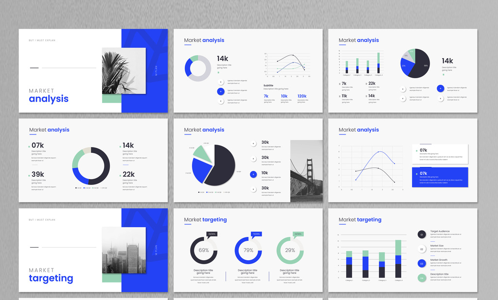 Infographic Marketing Plan Presentation Layout (INDD Format)
