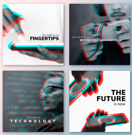 The Future of Technology Template for Social Media (AI Format)