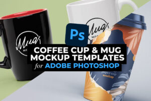 Best Coffee Cup & Coffee Mug Mockup Templates for Photoshop