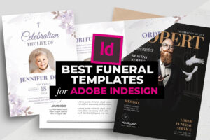 best InDesign Funeral Templates
