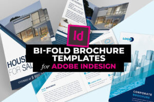 Bi-Fold Brochure Templates for InDesign