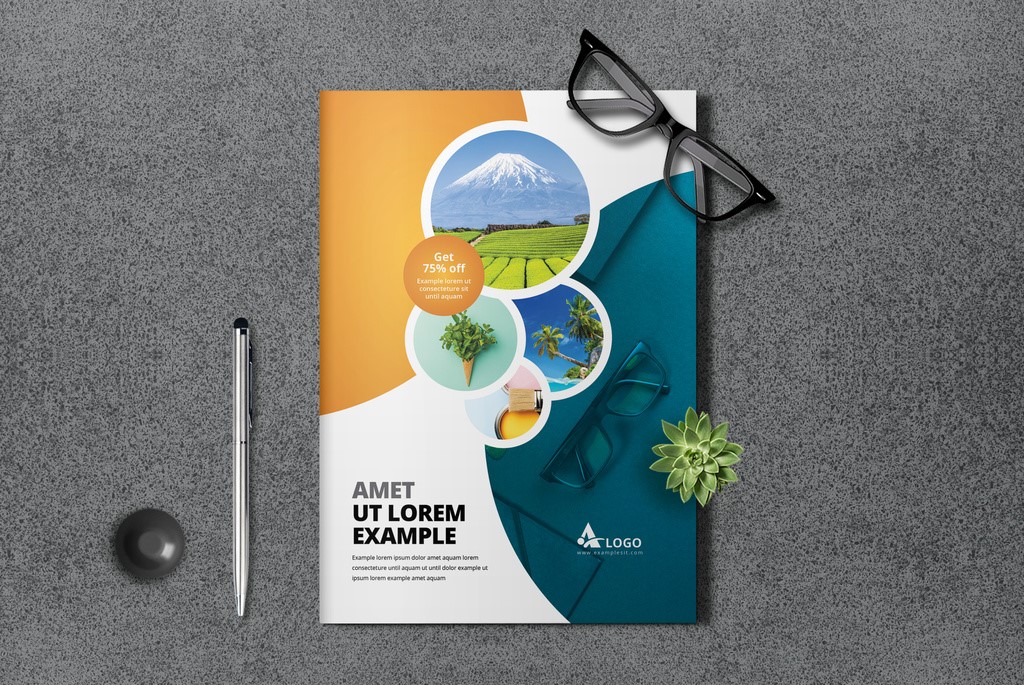 business-bifold-brochure-with-circle-elements-indd