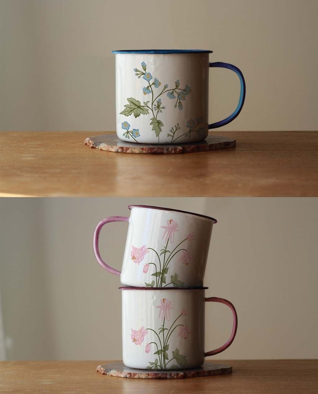 maquettes-mugs-emailles-sur-table-psd