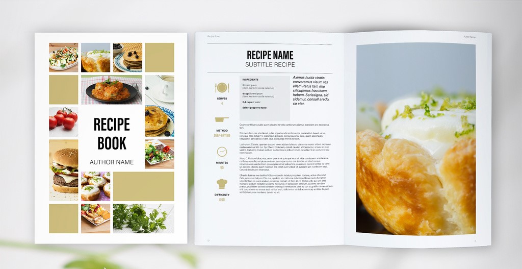 recipe-book-layout-with-tan-accents-indd